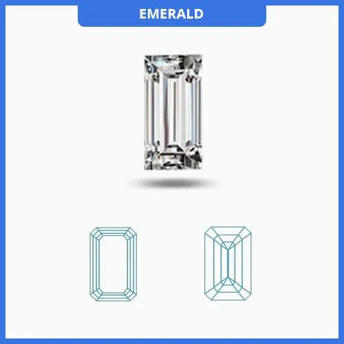 1.10CT K-L/SI3-I1 Emerald Cut Diamond MDL#D9295-16