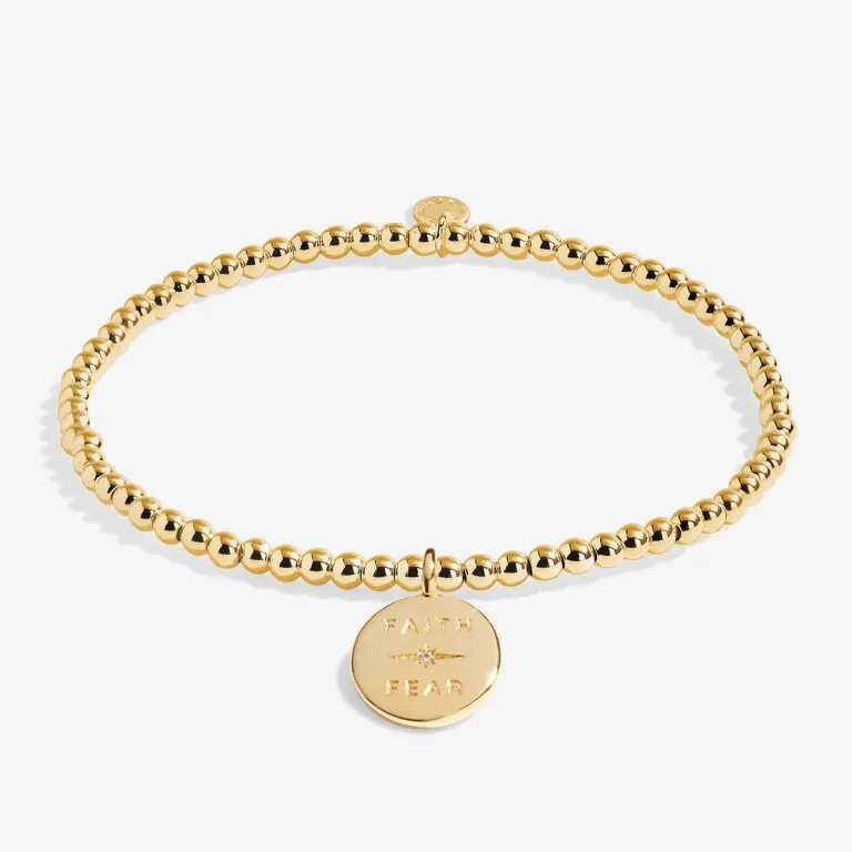 A Little 'Faith Over Fear' Bracelet