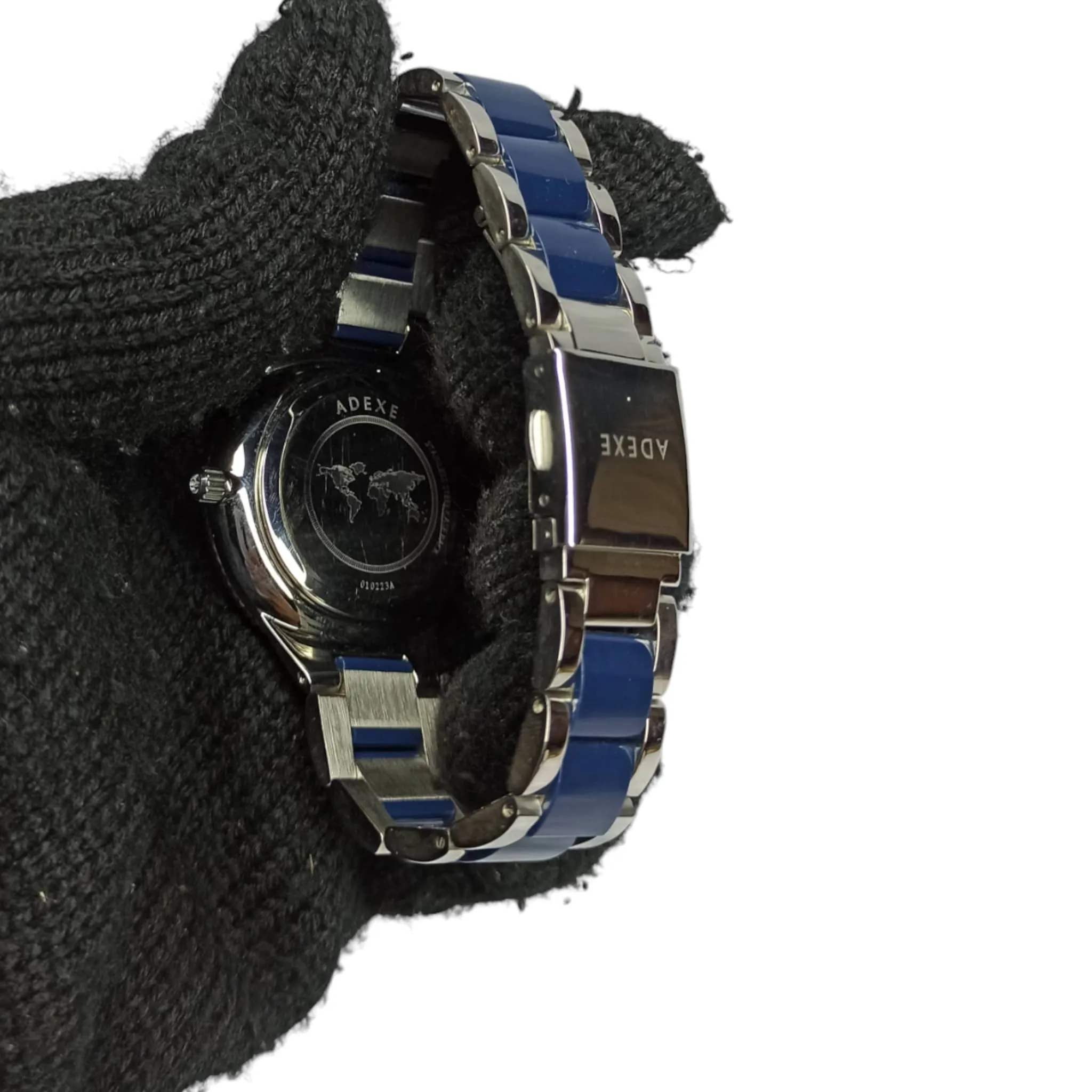 Adexe - Original - Quartz - Silver/Blue - 38mm - Women's Watch