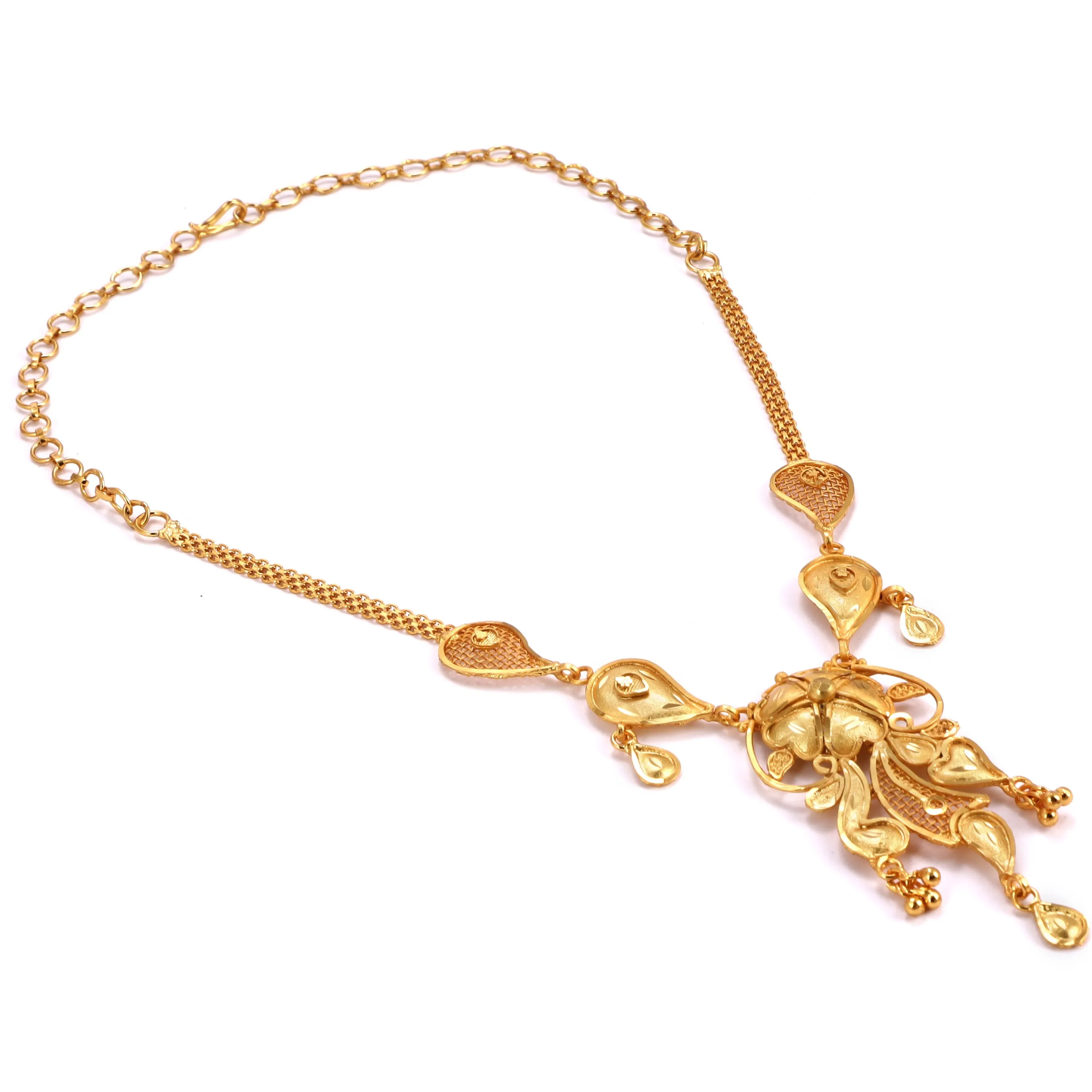Artsy Flora Slick Necklace Set