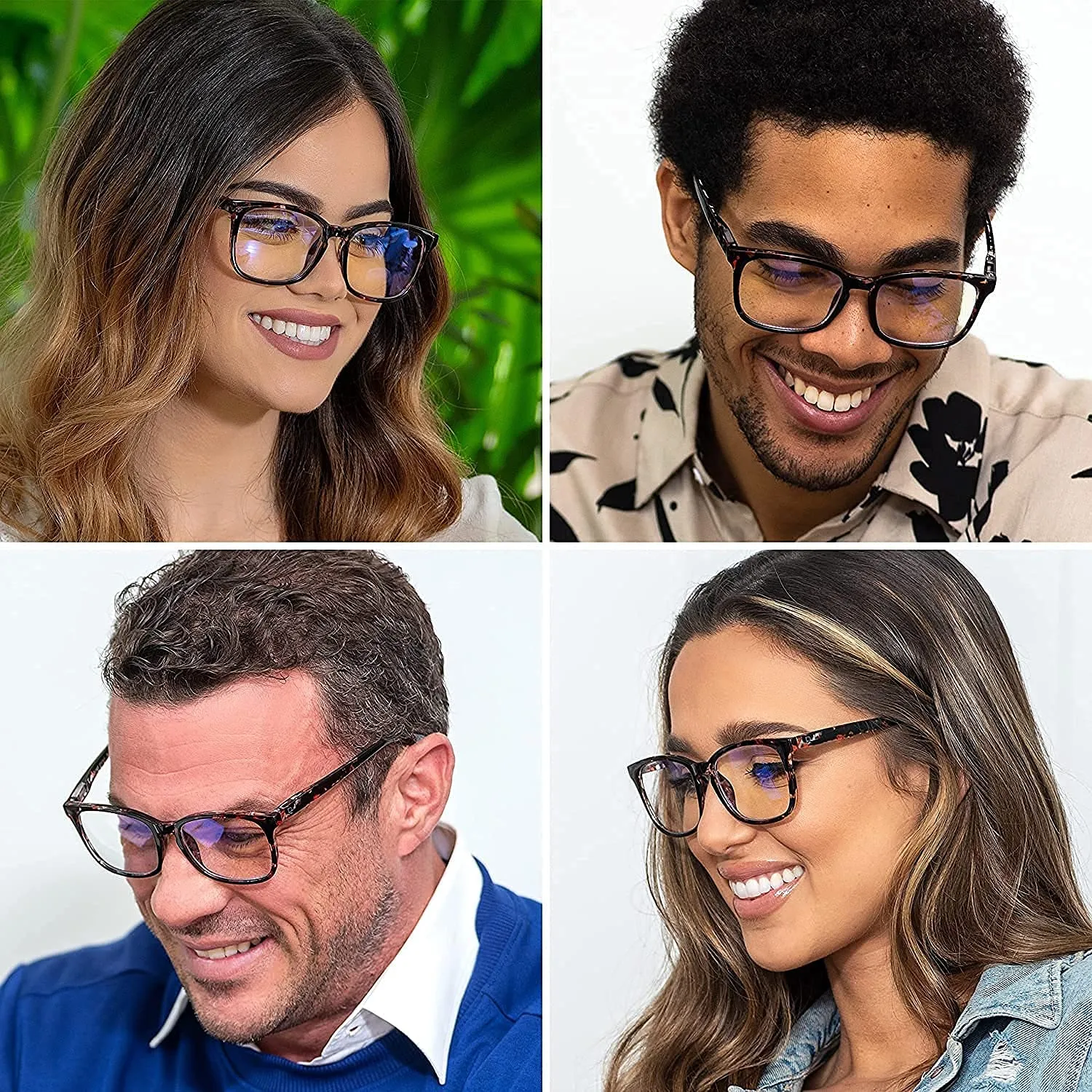 Blue-Light-Blocking-Reading-Glasses-Rose-Tortoise-2-00-Magnification-Computer-Glasses