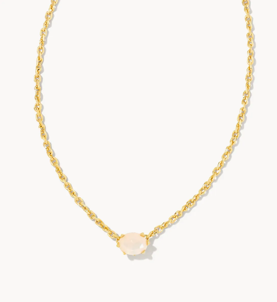 Cailin Pendant Necklace in Champagne Opal | October
