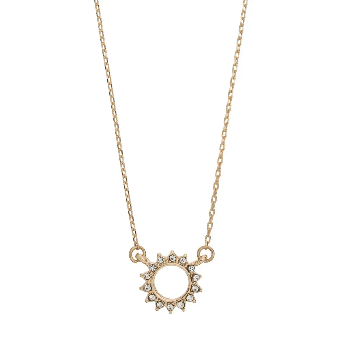 Crystal Sun Necklace