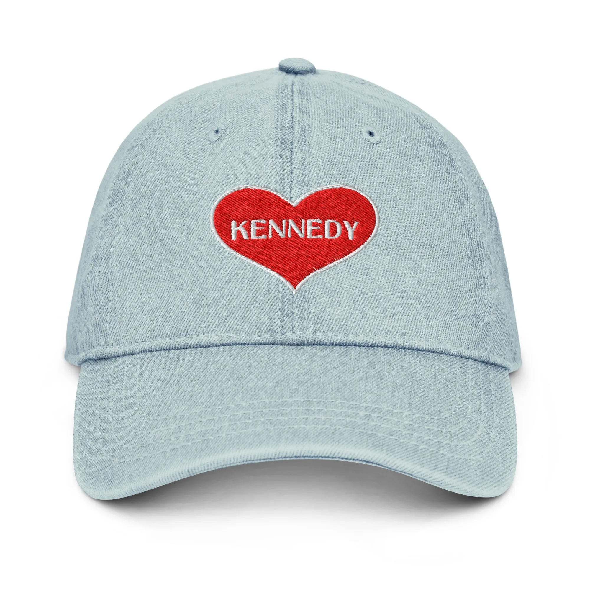 Kennedy Heart Denim Hat