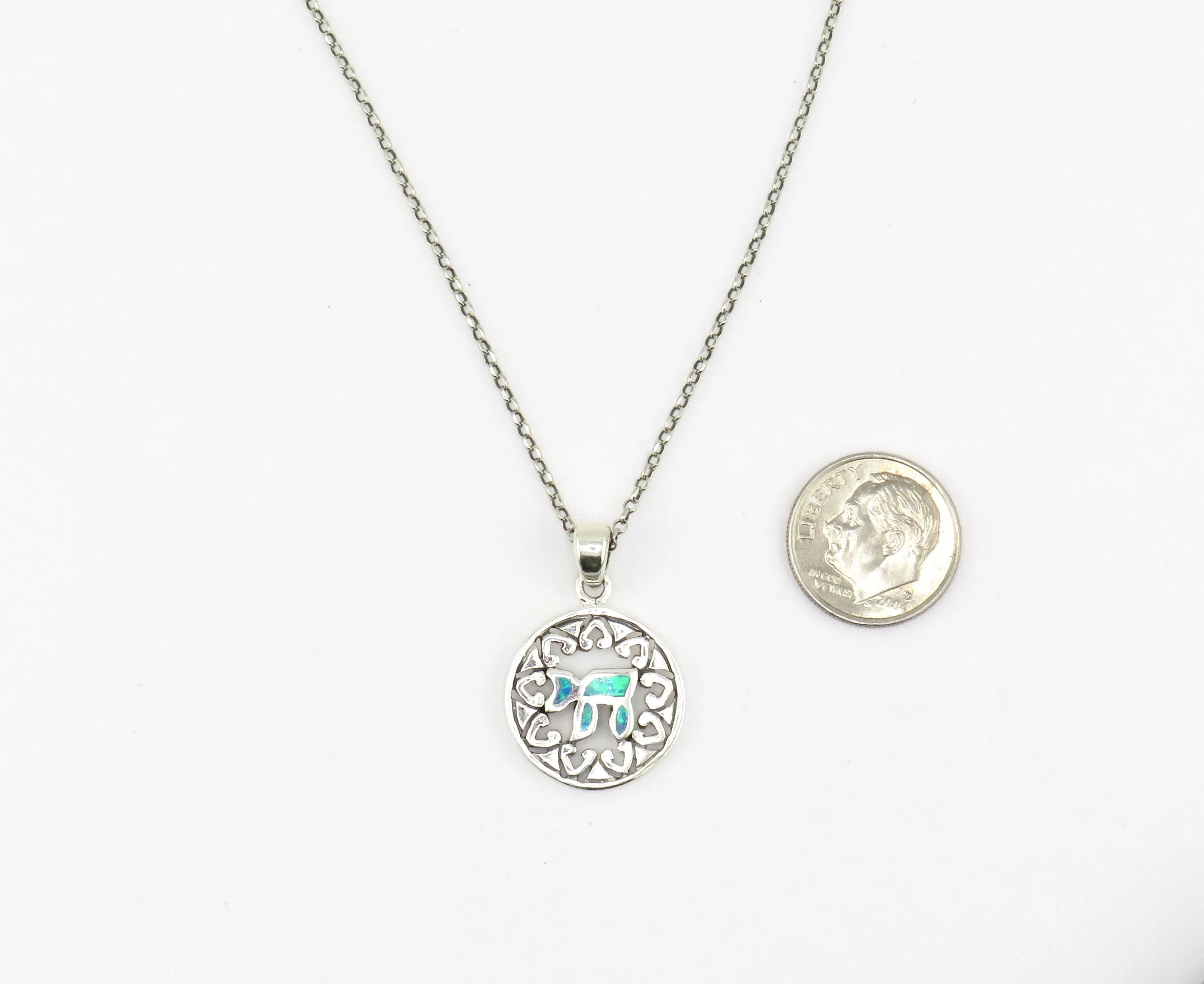 Mandala Chai Opal Necklace