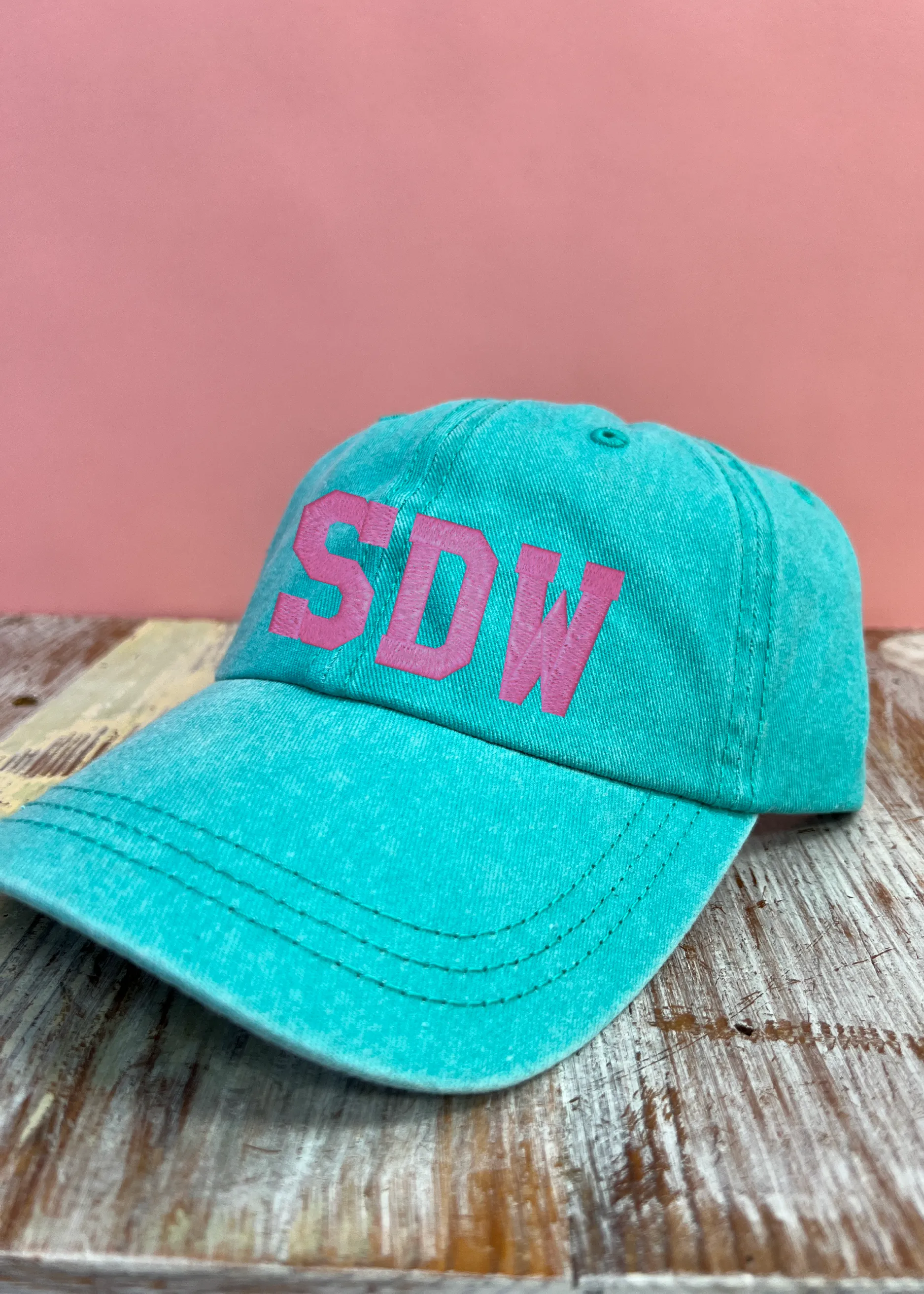 Monogram Pigment Dyed Ball Cap