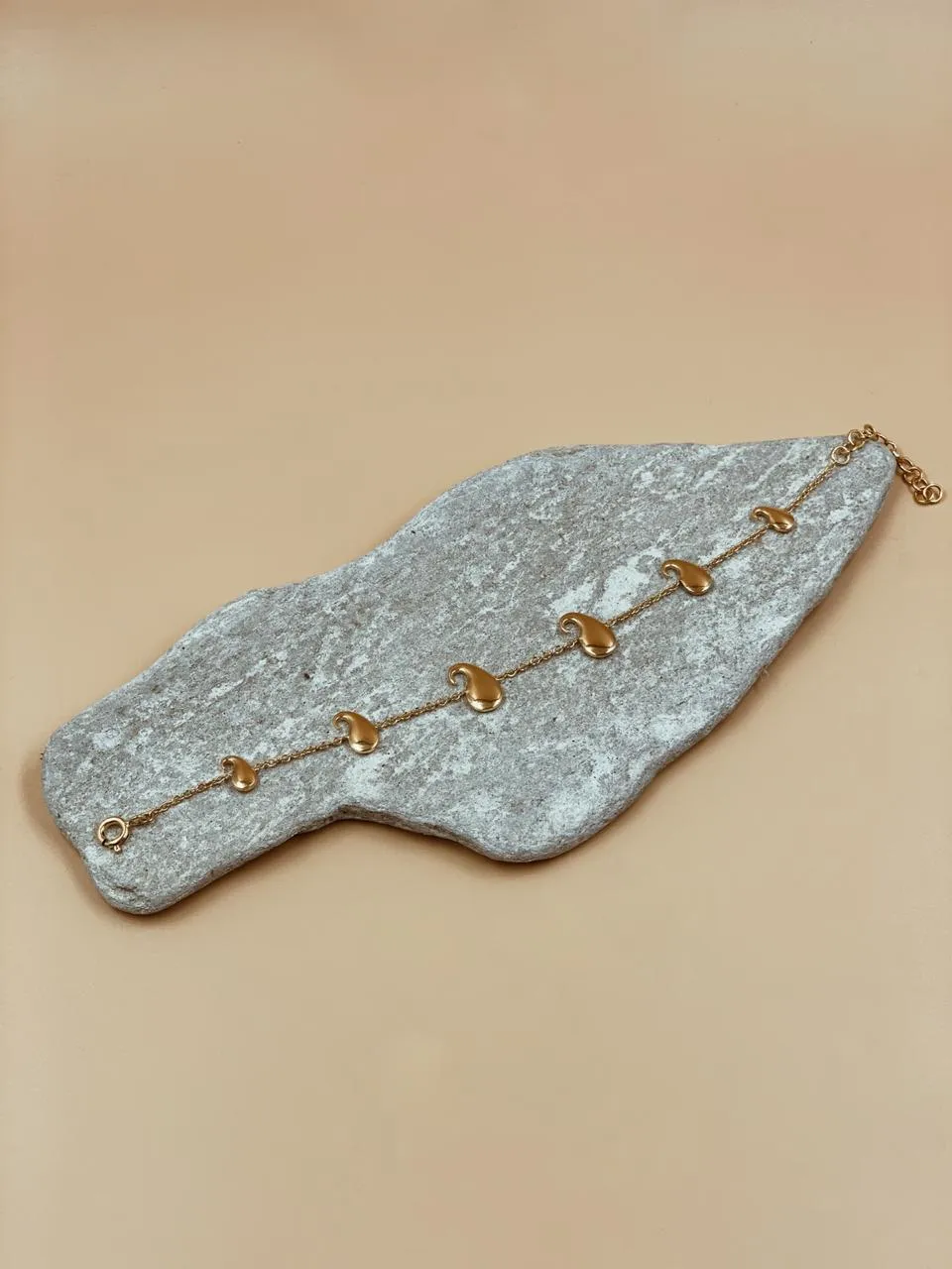 Posse Of Paisleys Bracelet | 18kt Solid Gold