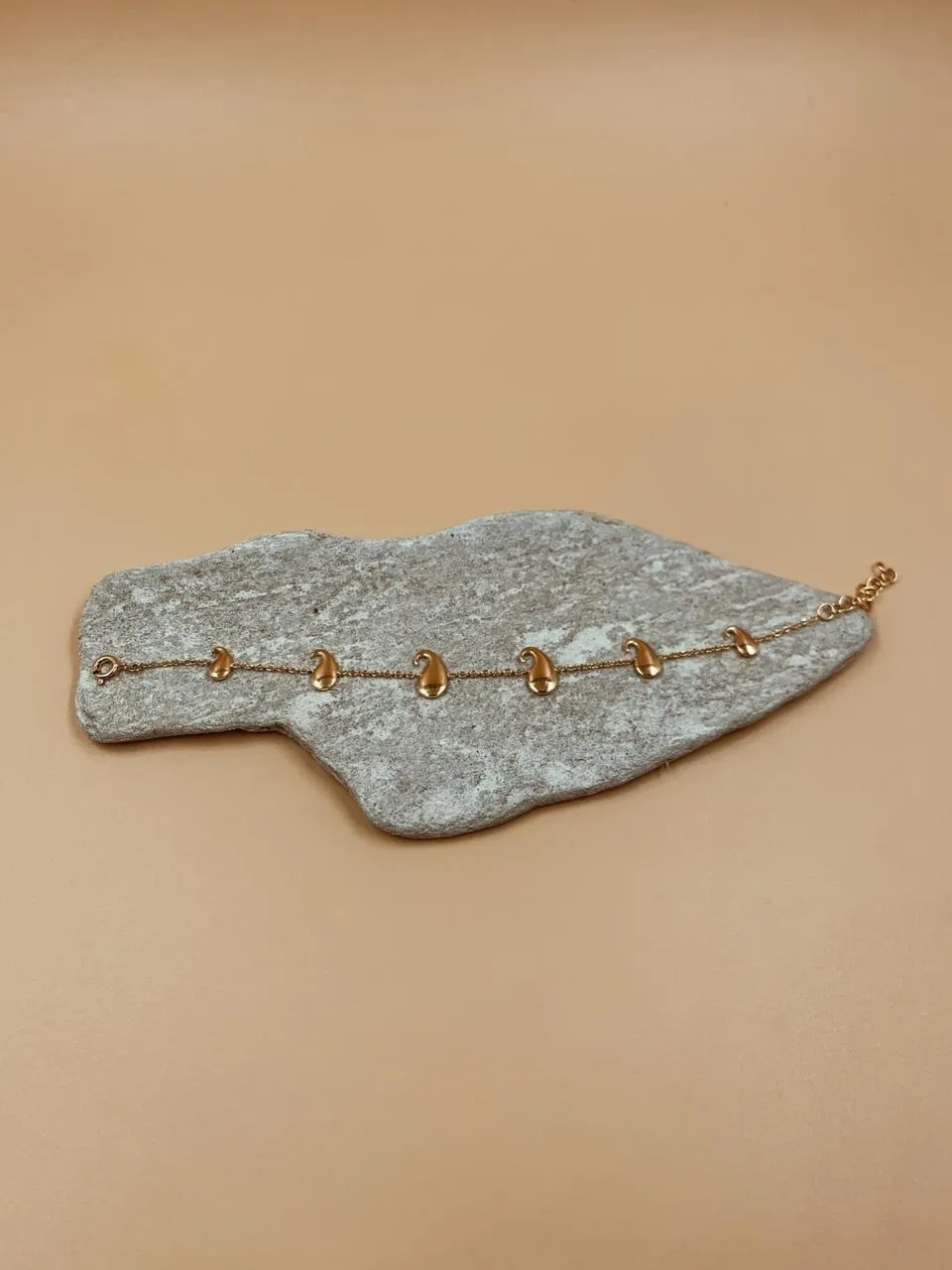 Posse Of Paisleys Bracelet | 18kt Solid Gold