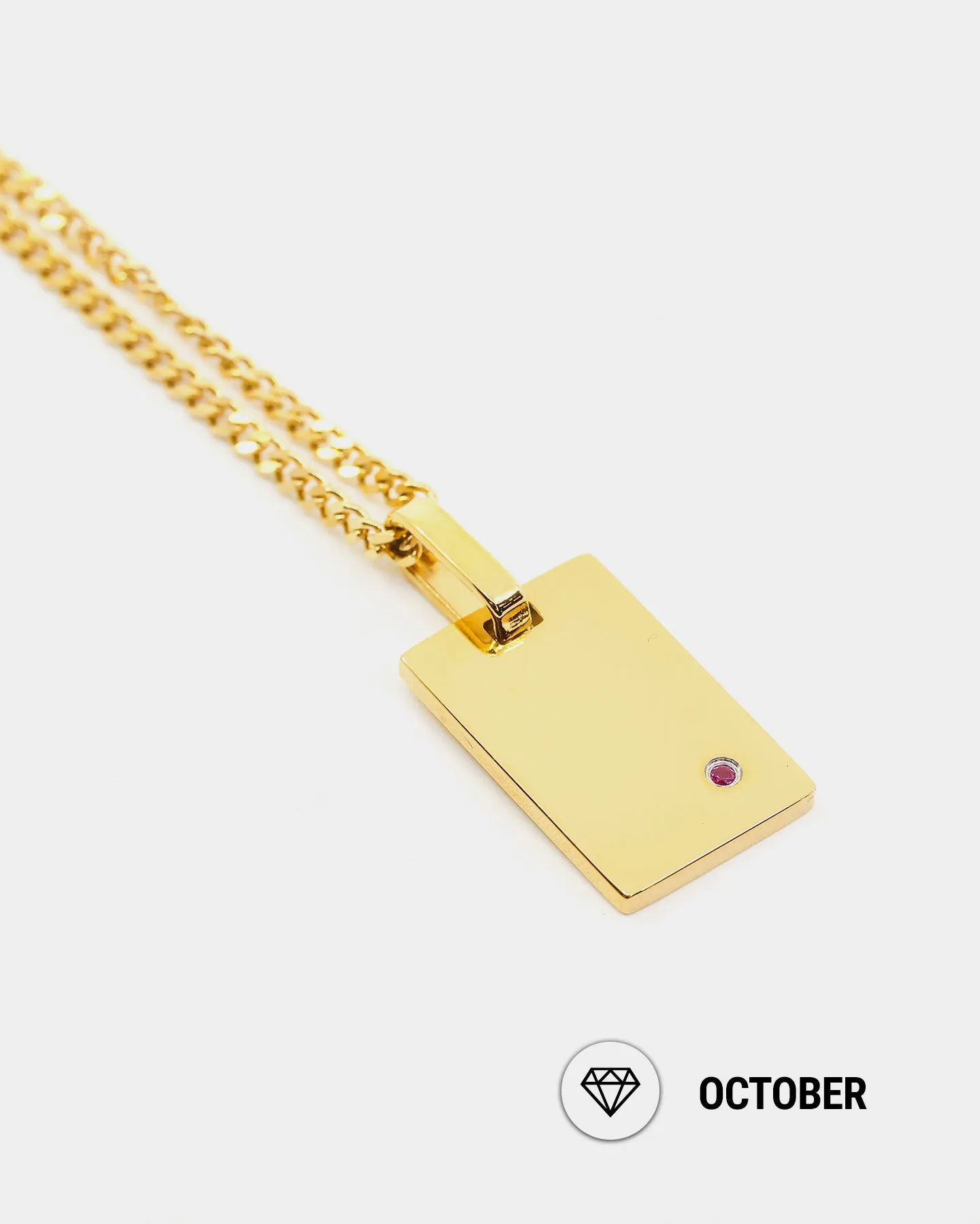 Raising Hell Women's Birth Pendant Gold