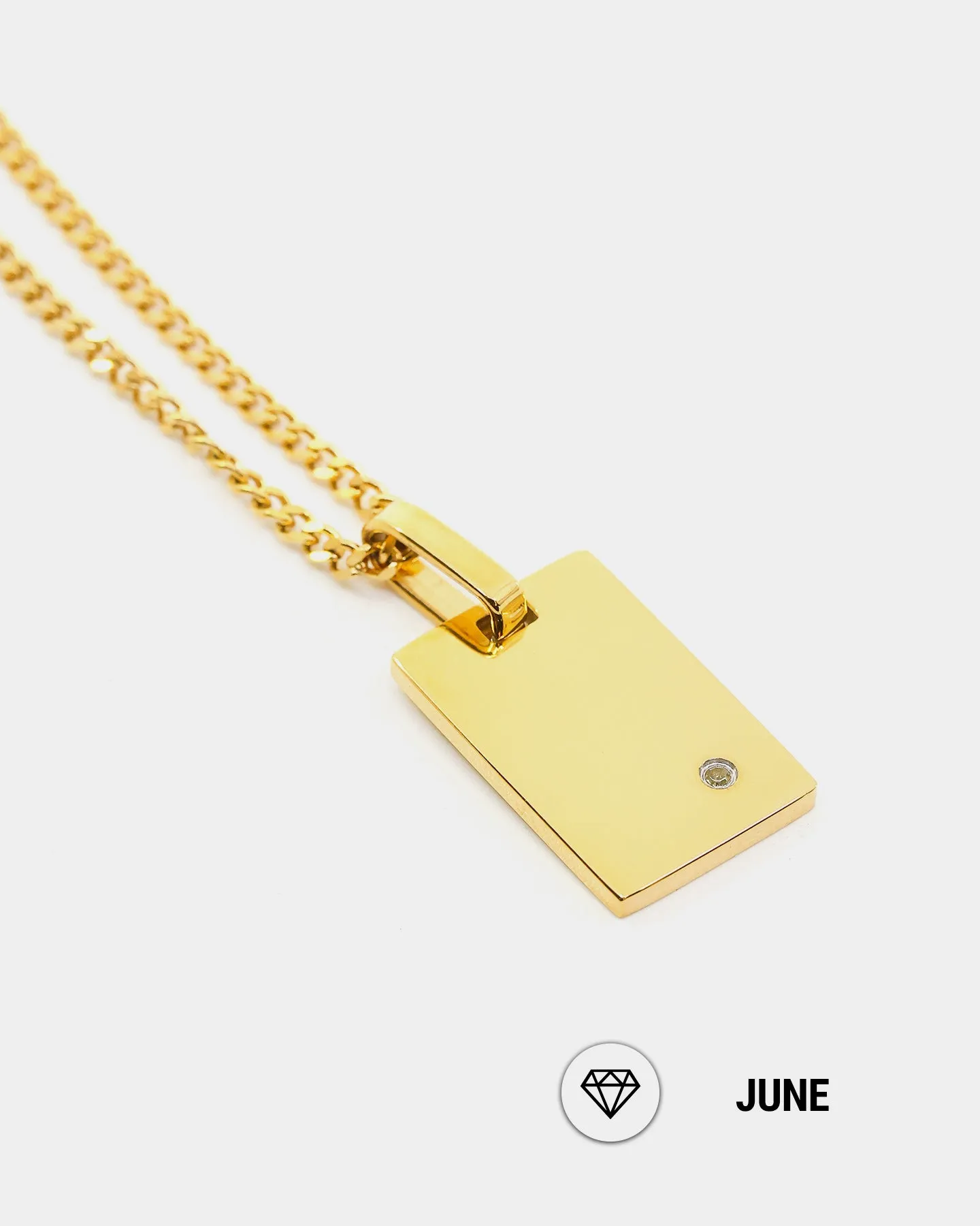 Raising Hell Women's Birth Pendant Gold