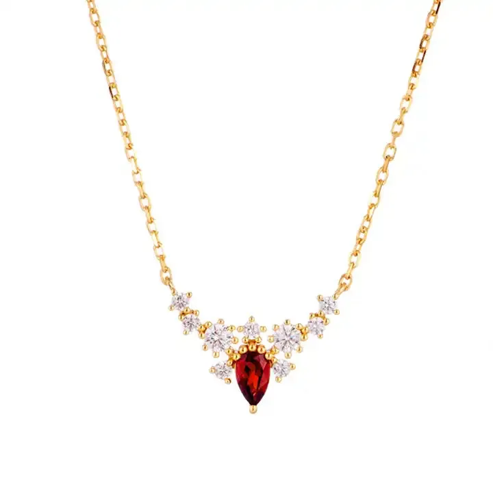 Red Garnet necklace