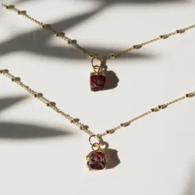 TS Jan Garnet Necklace