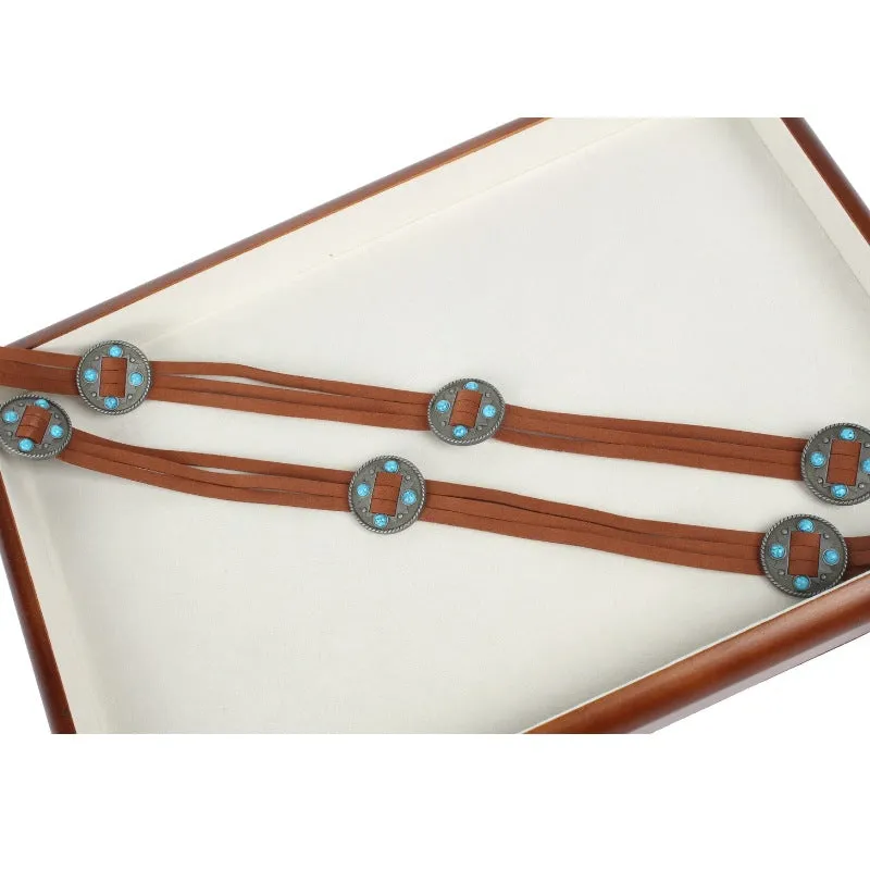 Turquoise Woven Hat Bands